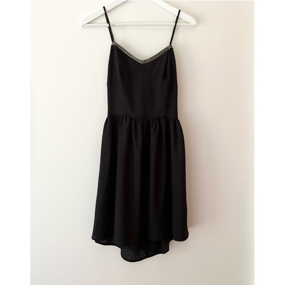 Black Tinley Road Dress with Beading